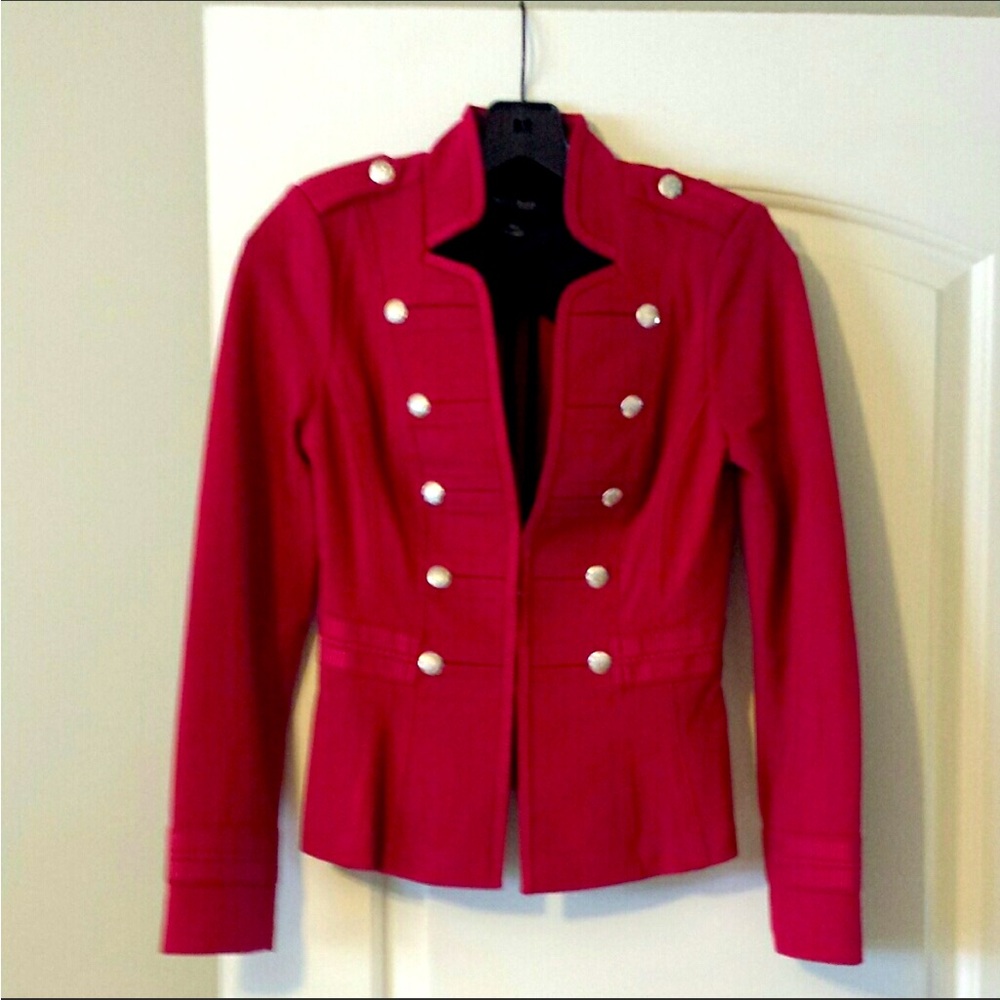 Red WHBM military jacket